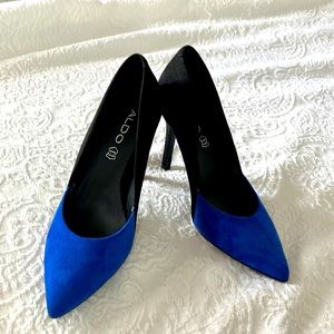 Aldo Blue Tip Heels